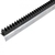 Cremalheira Peccinin Nice de 1,5 metro para automatizadores deslizantes, com dentes para melhor acionamento.
