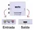 Mini Adaptador Conversor Entrada Av2 Rca Saída Hdmi
