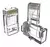 Conector Macho Rj45 de Passagem Sohoplus Cat6 - 10 Peças