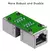 Adaptador Rj45 Conector Emenda Cat7/6/5e Ethernet Lan Rede - comprar online
