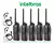 Kit 6 Rádio Comunicador Intelbras Uhf Rc3002 +6 Fone +brinde Cor Preto - comprar online