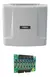 Kit Central Portaria Intelbras com 08 Ramais Desbloqueados do modelo Comunic 16, incluindo unidade principal e placa de ramais.