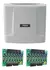 Kit Central de Portaria Intelbras com 16 Ramais Comunic 48, incluindo unidade principal e duas placas de ramais.