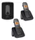 Porteiro Interfone Sem Fio TIS 5010 com Siga-me + 2 Telefones