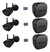 3 Câmeras Mibo Im5 Black + 3 Cartões Sd 32gb + 3 Vbox externa Black