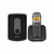 Telefone sem fio Intelbras TIS 5010 com ramal externo e base de carregamento.