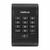 Leitor RFID Intelbras XLT 1000 ID com teclado numérico e botões de comando.