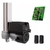 Motor de portão automatizador Intelbras BR 300 com controle remoto e placa eletrônica.