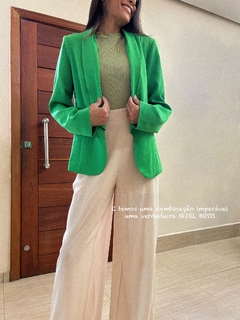 Blazer Luciana na internet