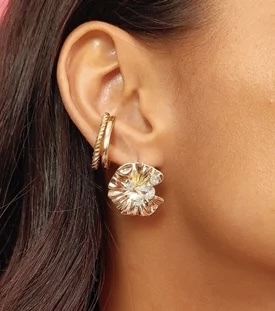 Brinco com zircônias