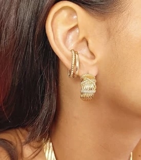 Brinco com zircônias