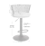 Banco para Barra Euroluce EL-19172 en tela terciopelo - Euroluce Contemporary Design