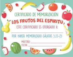 SUPER KIT EL FRUTO DEL ESPIRITU- ARCHIVO DESCARGABLE - comprar en línea