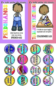 VALORES EN LA CLASE- ARCHIVO DESCARGABLE
