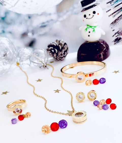 Set de Collar tipo BVLGARI