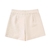 Short saia cintura alta bege - comprar online