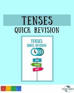 Tenses (quick revision) - DIGITAL