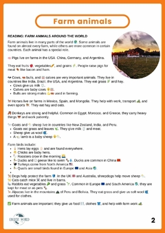 Farm animals II - DIGITAL - English World