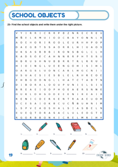 Booklet for kids 4th grade - DIGITAL - tienda online