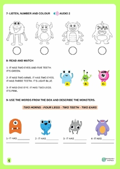 Monster's body parts - DIGITAL - tienda online
