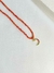 Choker de Cristal Laranja e Zircônias - Lunar 