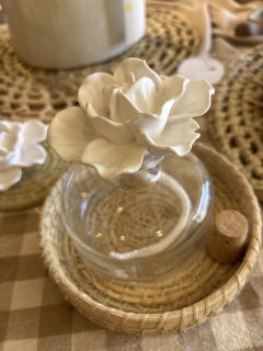 Flor de yeso difusora - comprar online