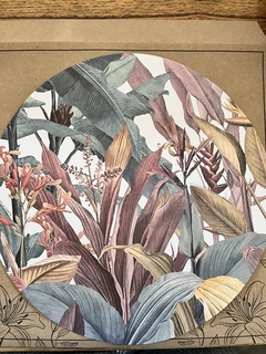platos de sitio de papel