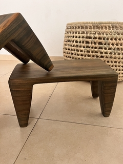 Banquitos madera maciza palo santo - comprar online