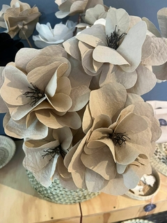 Flores textiles x 3 - ana carolina garcia
