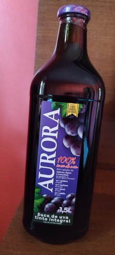 Suco De Uva Aurora Tinto Integral 1,5l Embalagem C/ 5 Unidad na internet