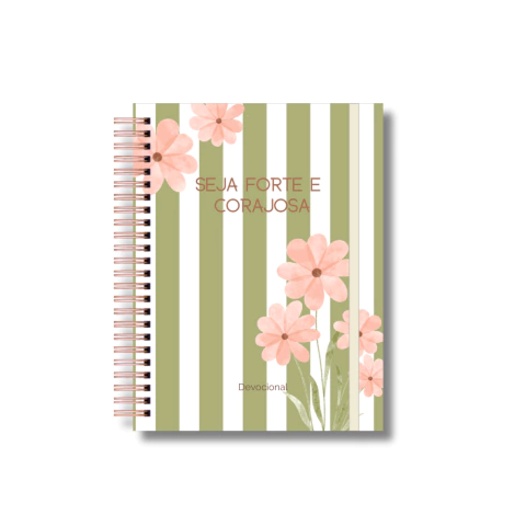 Planner Devocional Forte e Corajosa Elegance - comprar online