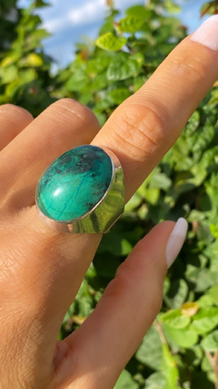 Anillo de plata 950 macizo con piedra en internet
