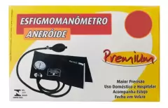 APARELHO PRESSAO ADULTO/ADOLESCENTE CIRCUNFERENCIA DE BRACO 18-35CM FE - PREMIUM
