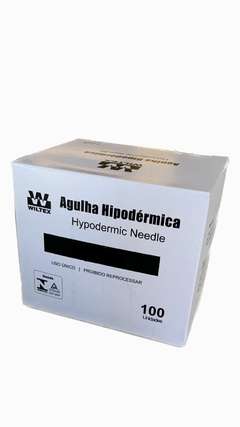 AGulha Hipodermica 40X16 (16GX1 1/2) CX/100 - WILTEX
