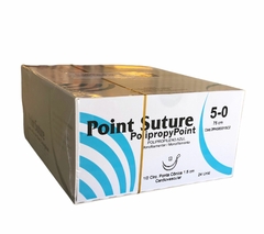 POLIPROPILENO AZUL 5-0; 2AG. 1.5CM C/ 24 UND - POINT SUTURE