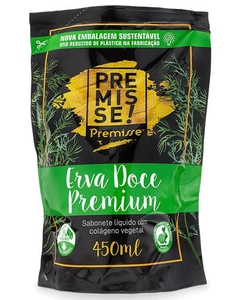 SABONETE PREMISSE ERVA DOCE PREMIUM 450ML - POUCH 450ML