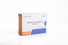 LAMINA BISTURI DESC. N15 C/100 - STERILANCE