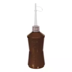 ALMOTOLIA PLASTICA NATURAL 250ML BICO RETO-J PROLAB