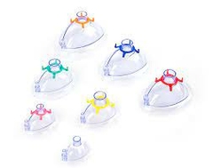 MASCARA ANESTESIA PVC C/ COXIM INFL. INFANTIL - COMPER