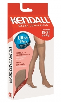 MEIA 7/8 M.C C/ SILICONE MEL G ( 1612 ) KENDALL - 411933
