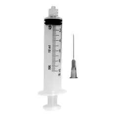 SERINGA 10ML C/AG 25X07 CX/250 LUER LOCK - SR