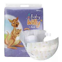 FRALDA INFANTIL DESC. M PT/09 - BABY WILLY