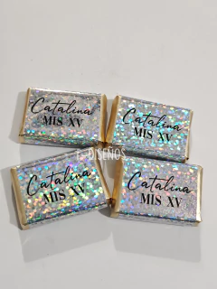 50 Chocolates personalizados 15 AÑOS - tienda online