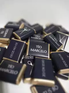 50 Chocolates personalizados CUMPLEAÑOS / EVENTOS ADULTOS - tienda online