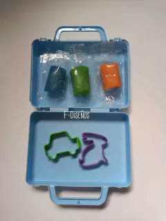 Souvenir valija con 3 masas + 2 cortantes - comprar online