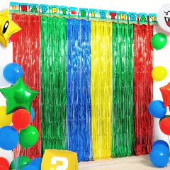 COMBO DECORACIÓN FONDO CORTINAS X 3 - tienda online