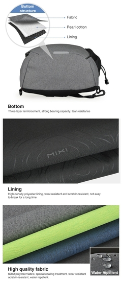 Mochila de Ombro para Mulheres, Bolsa Crossbody Sling USB - Wonderful Accessories