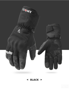 Luva de Motociclista Masculina, Antivento, Prova d'Água, Touch Screen para - online store