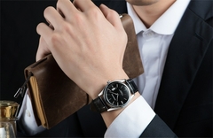 Relógio de quartzo impermeável esportivo de luxo masculino