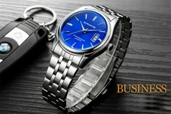 Relógio de quartzo impermeável esportivo de luxo masculino - Wonderful Accessories